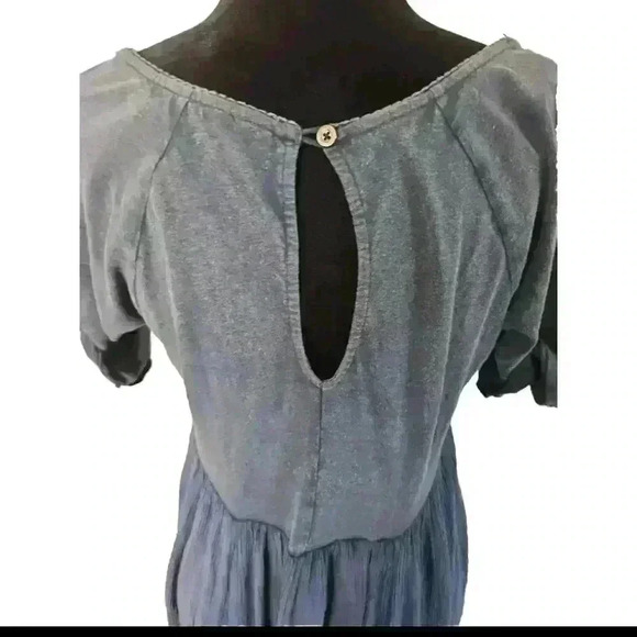 Free People Womens La Mamounia Boho Embroidered Midi Dress S - Picture 6 of 15